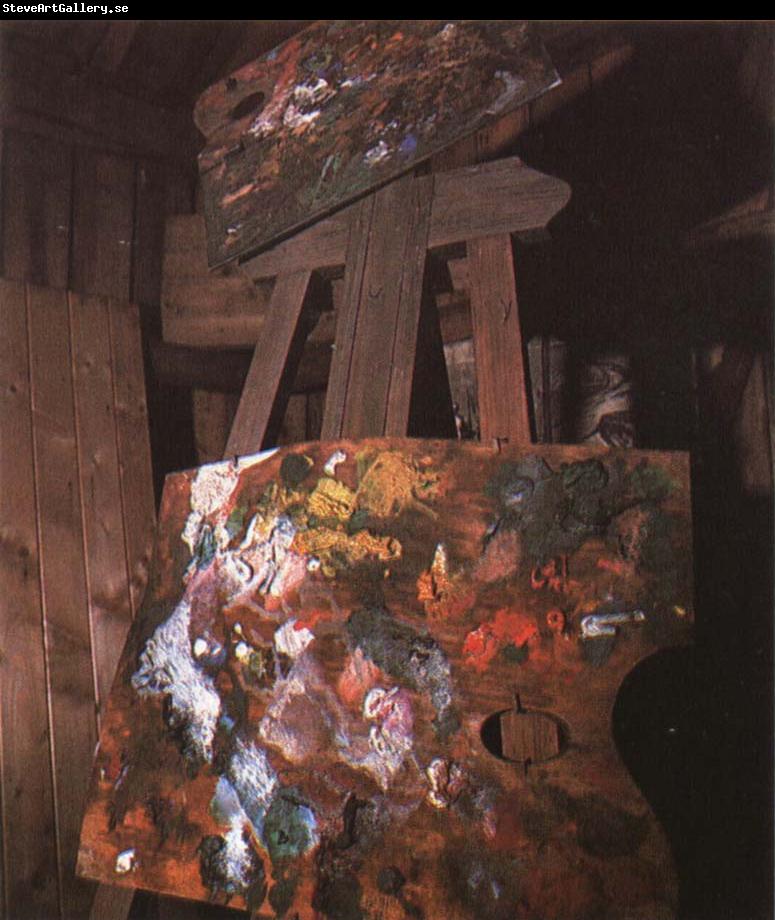 Edvard Munch Artist-s Palette